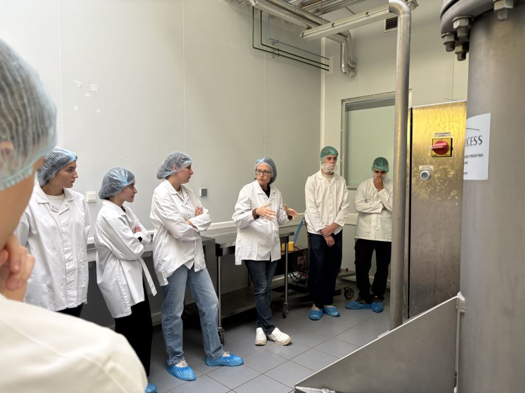 Les BTSA TC UJAC2 visitent l’atelier pédagogique du lycée Félix Kir