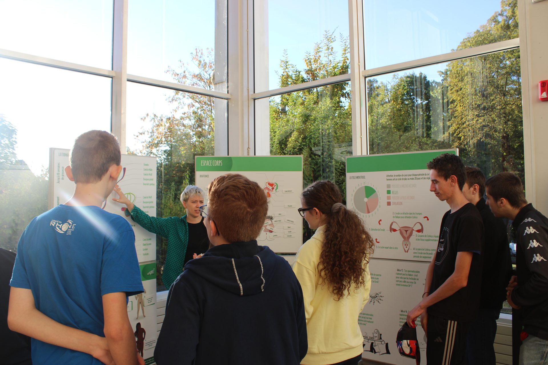 Exposition SEXPO au lycée de Cibeins